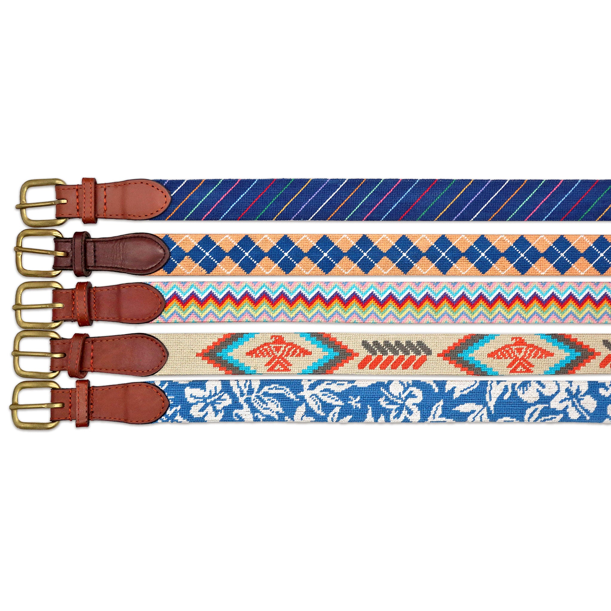 Assorted Geometric Themed Belts (Final Sale) – Smathers & Branson