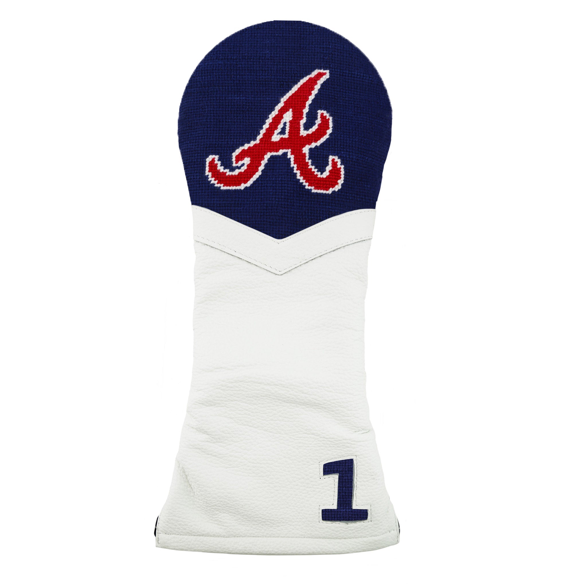 Atlanta Braves Driver Headcover (Dark Navy) (White Leather) – Smathers &  Branson