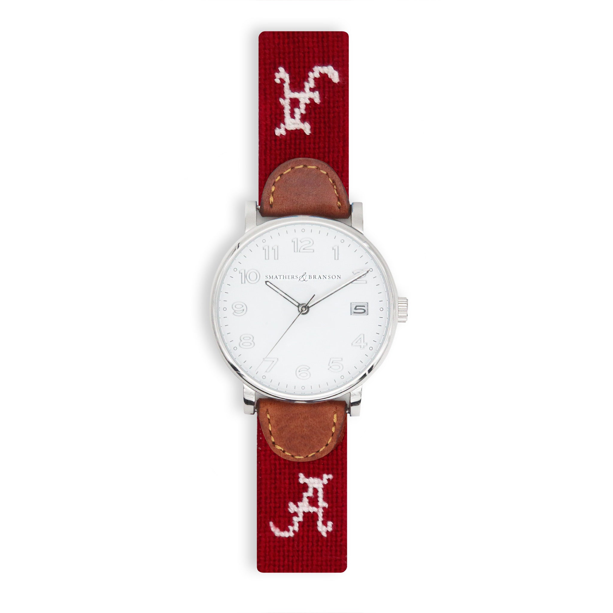 Alabama Watch (Garnet) (Silver Face) (Final Sale)