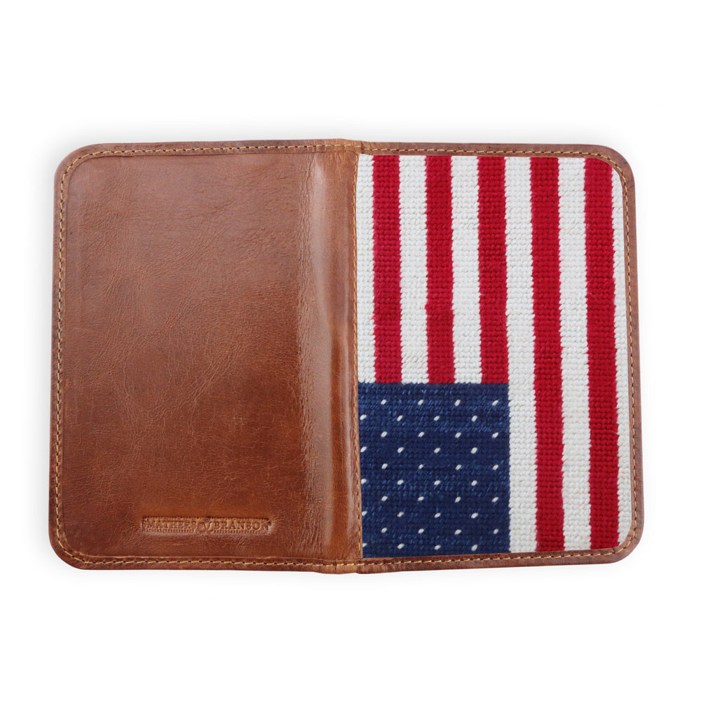 Big American Flag Golf Scorecard Holder