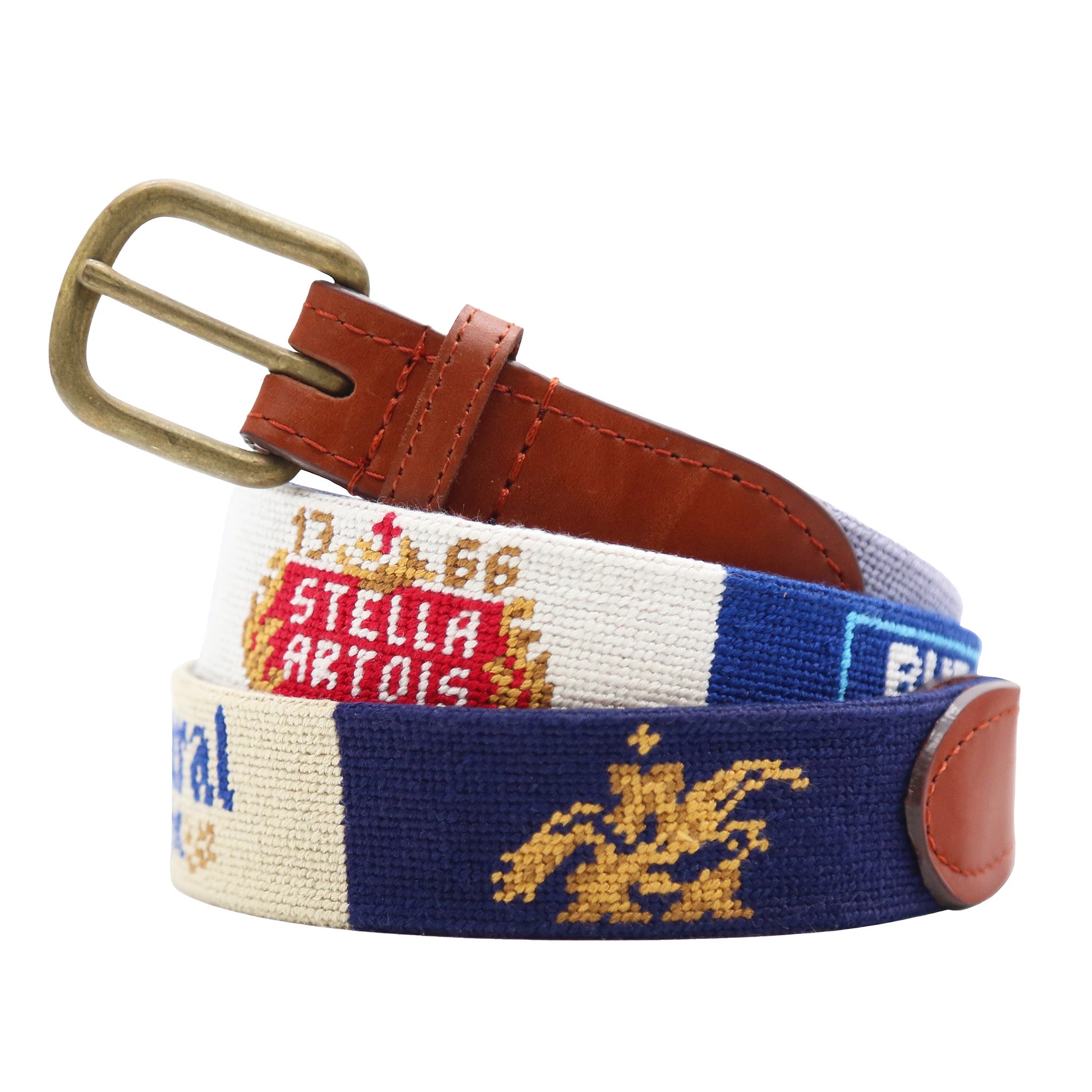 Anheuser Busch Beer Labels Belt