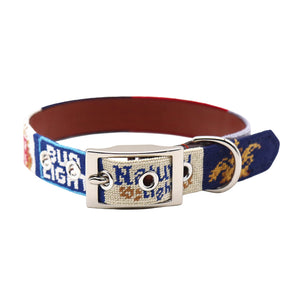 Anheuser Busch Beer Labels Dog Collar