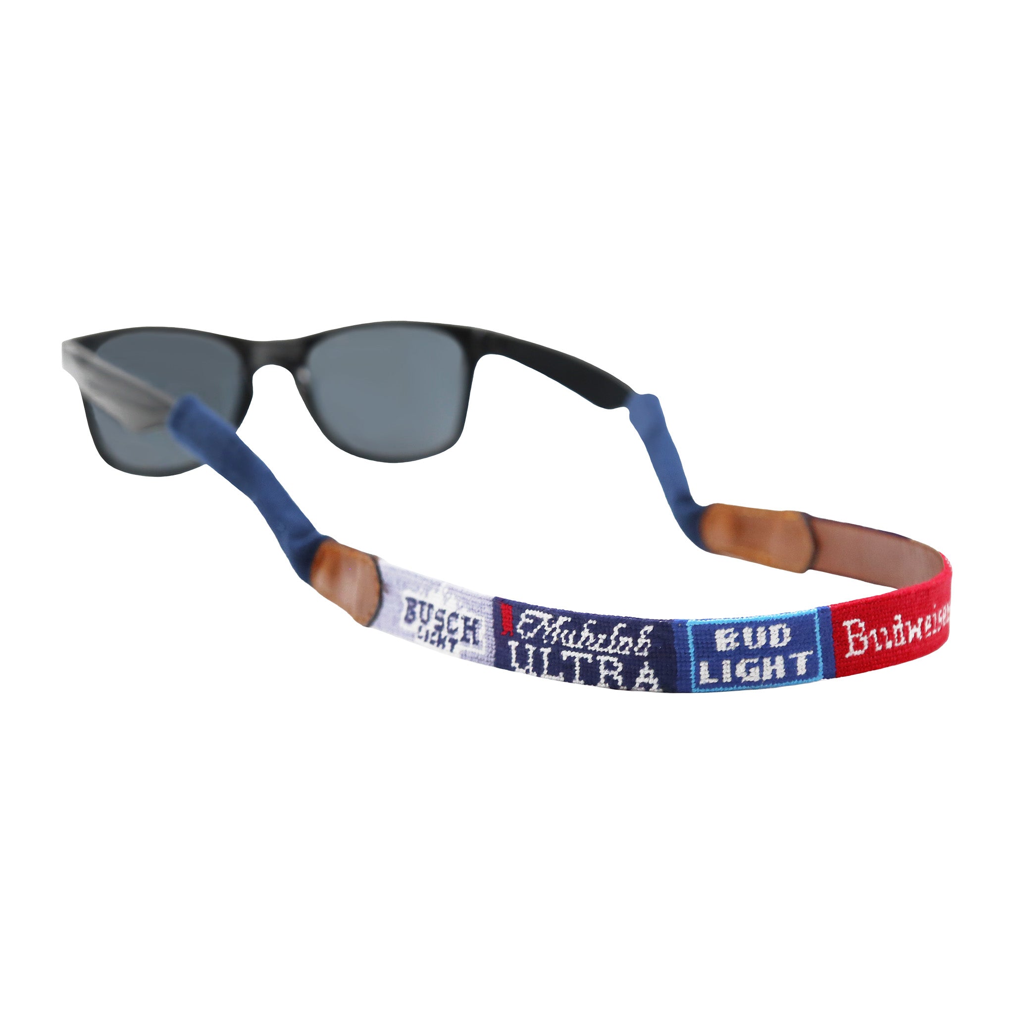 Anheuser Busch Beer Labels Sunglass Strap