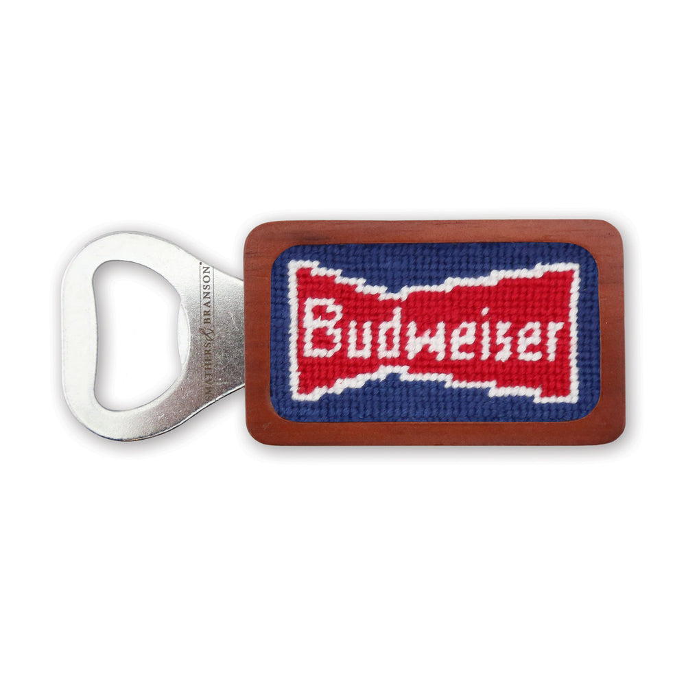 Budweiser Vintage Bowtie Bottle Opener (Classic Navy)