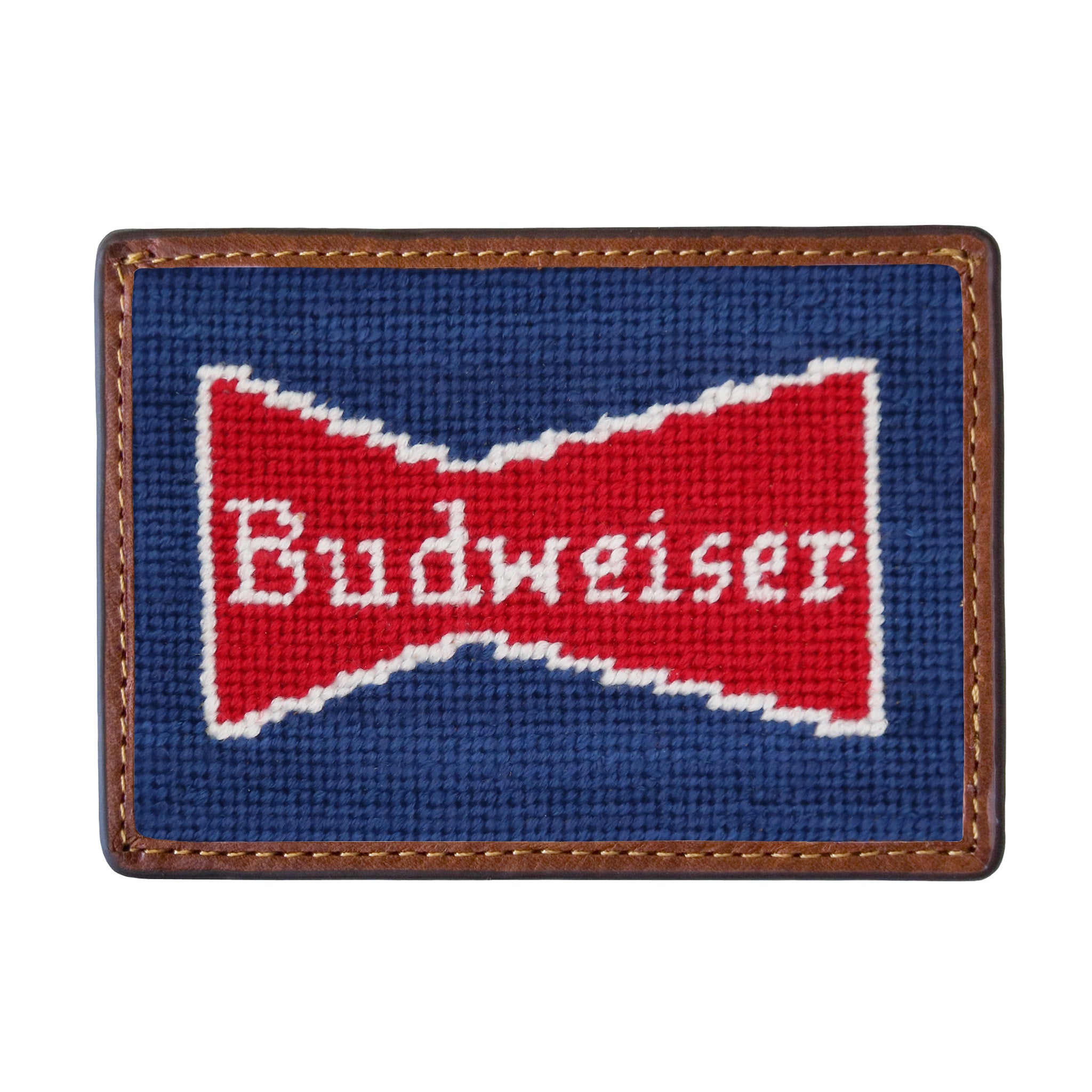 Budweiser Vintage Bowtie Card Wallet (Classic Navy)