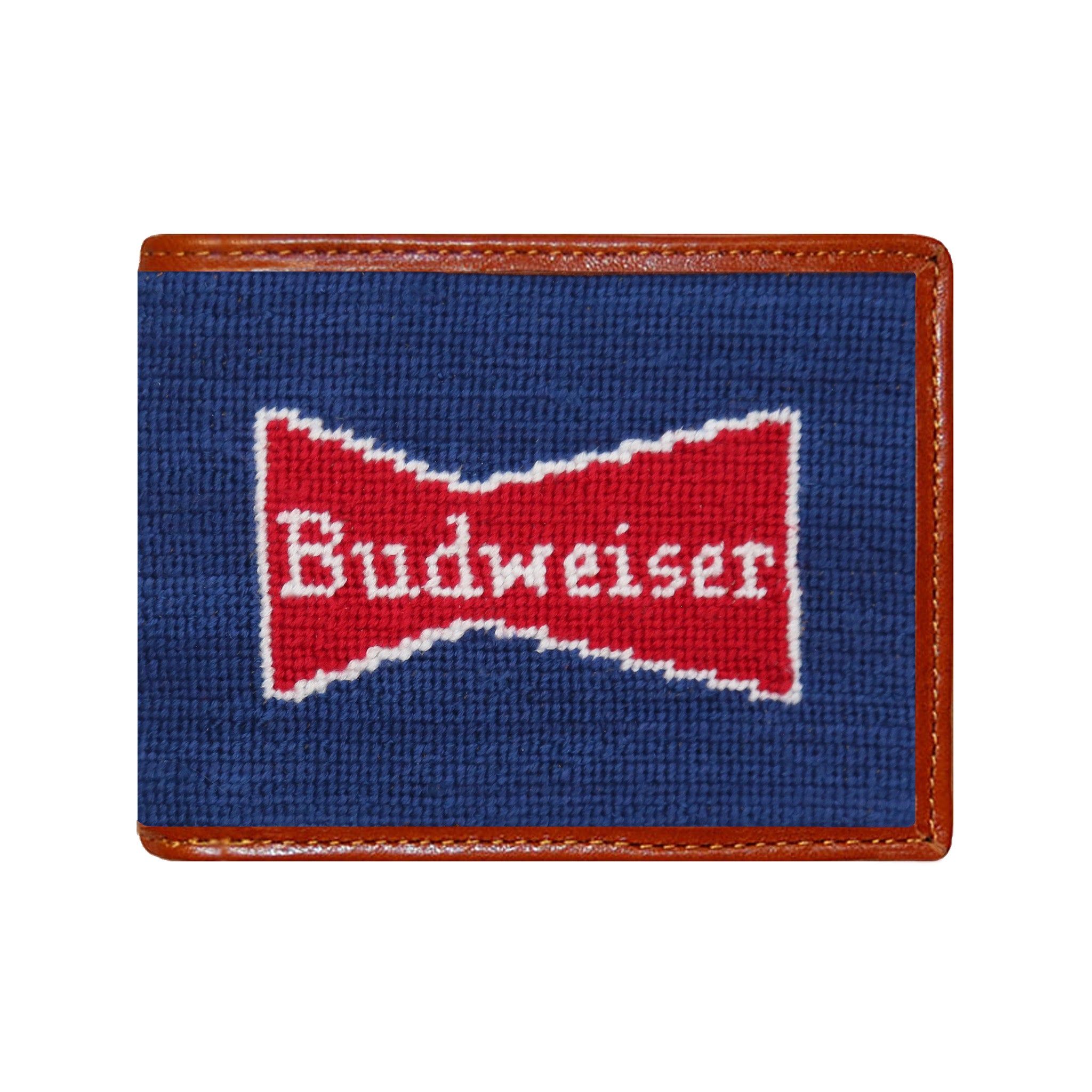 Budweiser Vintage Bowtie Wallet (Classic Navy)