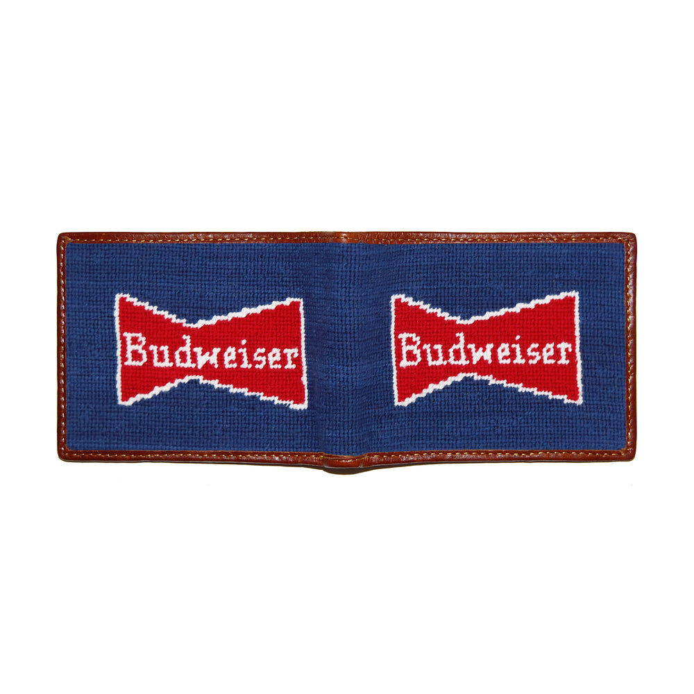 Budweiser Vintage Bowtie Wallet (Classic Navy)