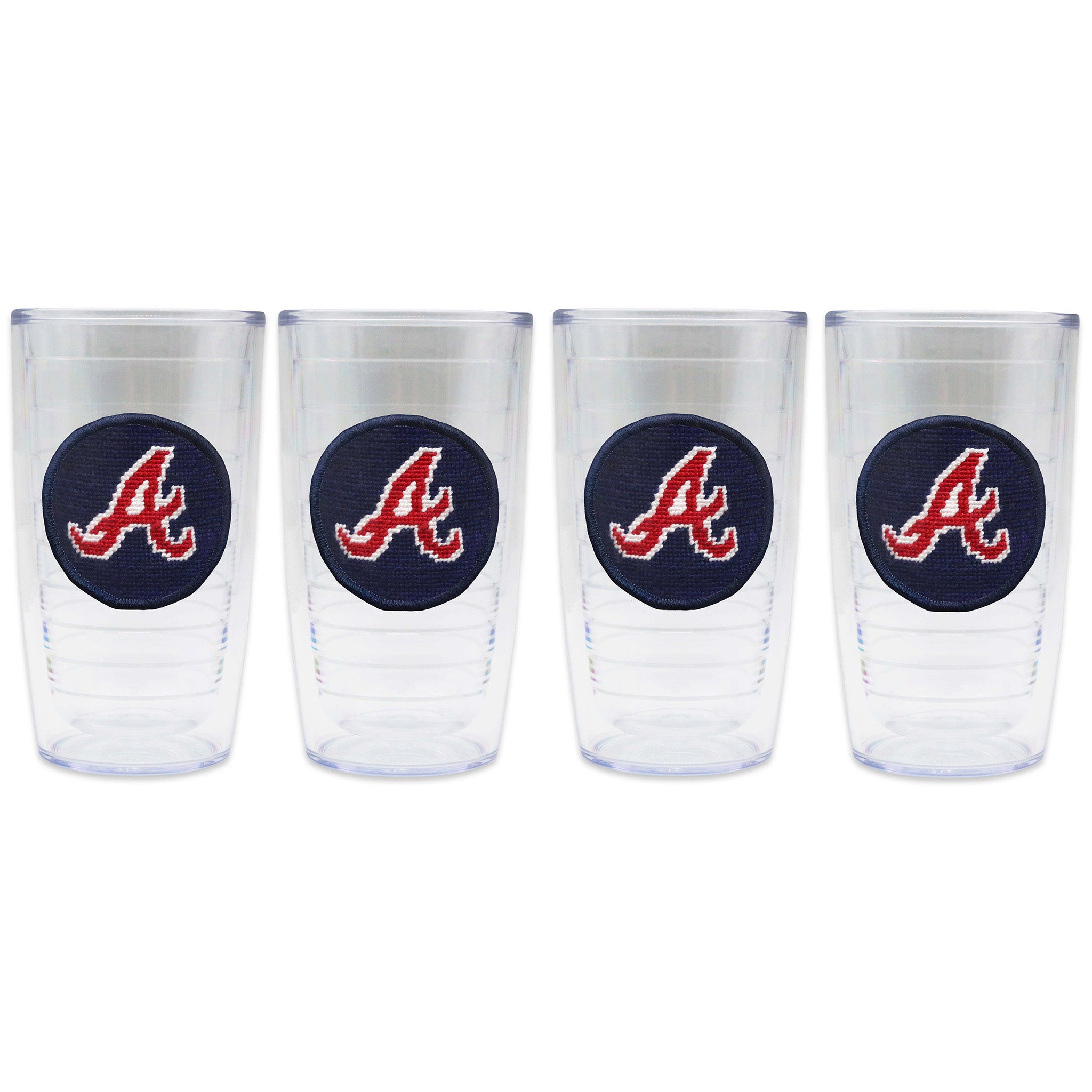 Atlanta Braves Tumbler Set (Dark Navy)