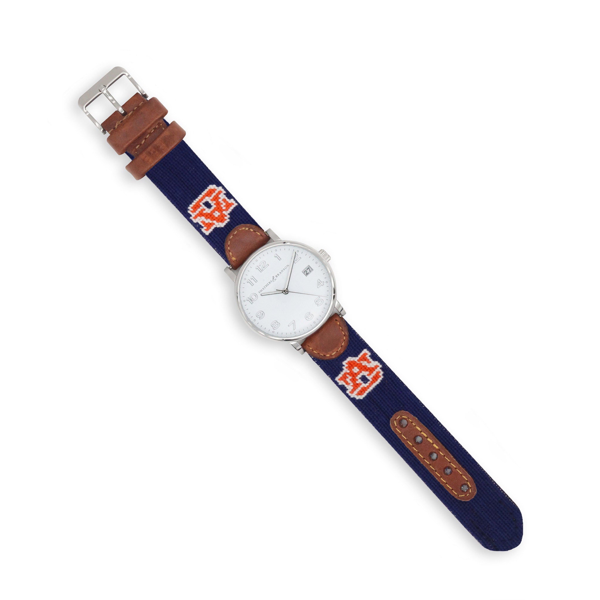 Auburn Watch (Dark Navy) (Silver Face) (Final Sale)