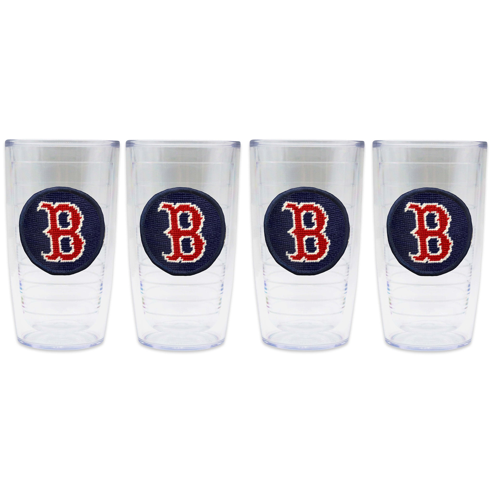 Boston Red Sox B Tumbler Set (Dark Navy)