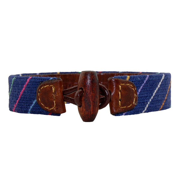 Carter Stripe Bracelet (Classic Navy) (Final Sale)