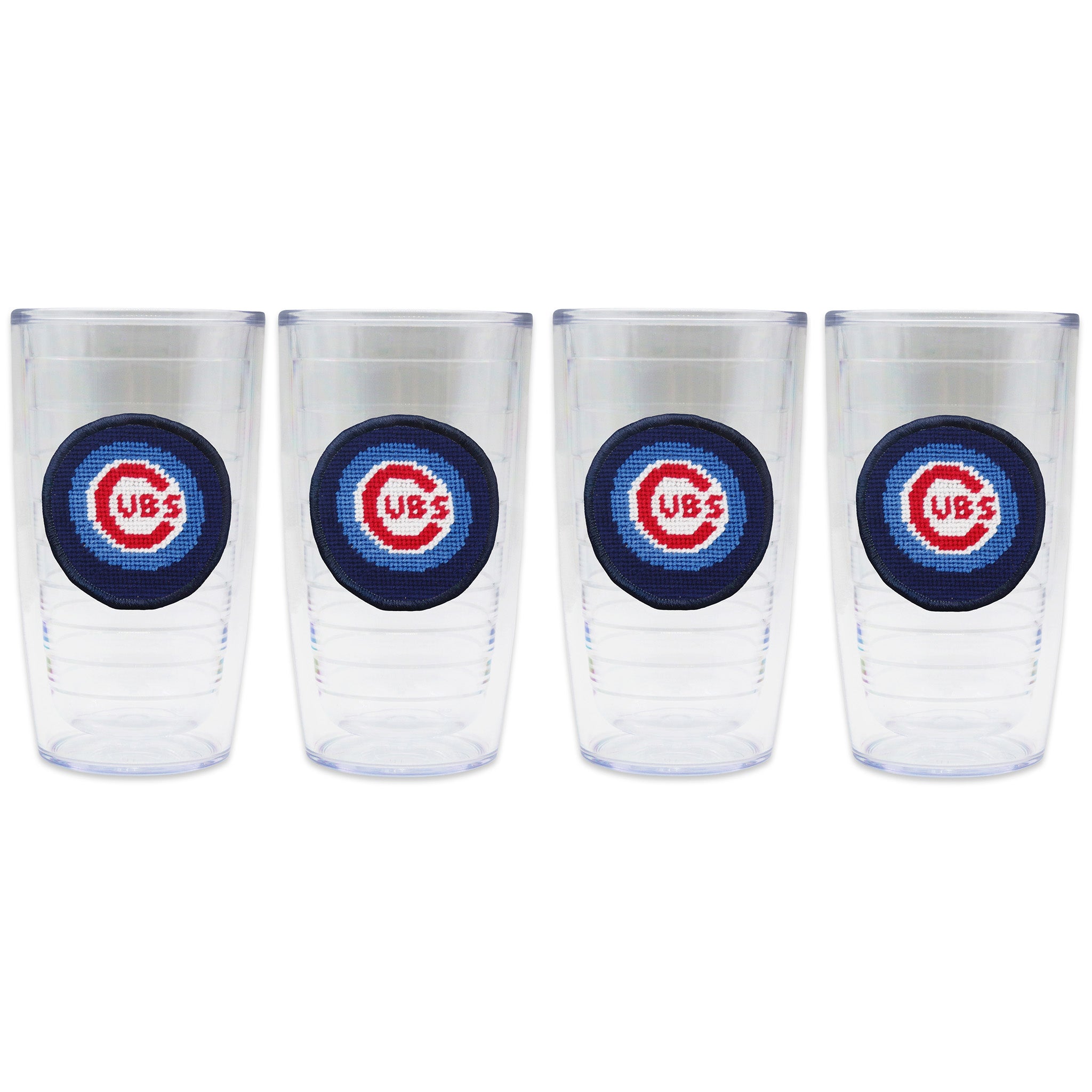 Chicago Cubs Tumbler Set (Dark Navy)