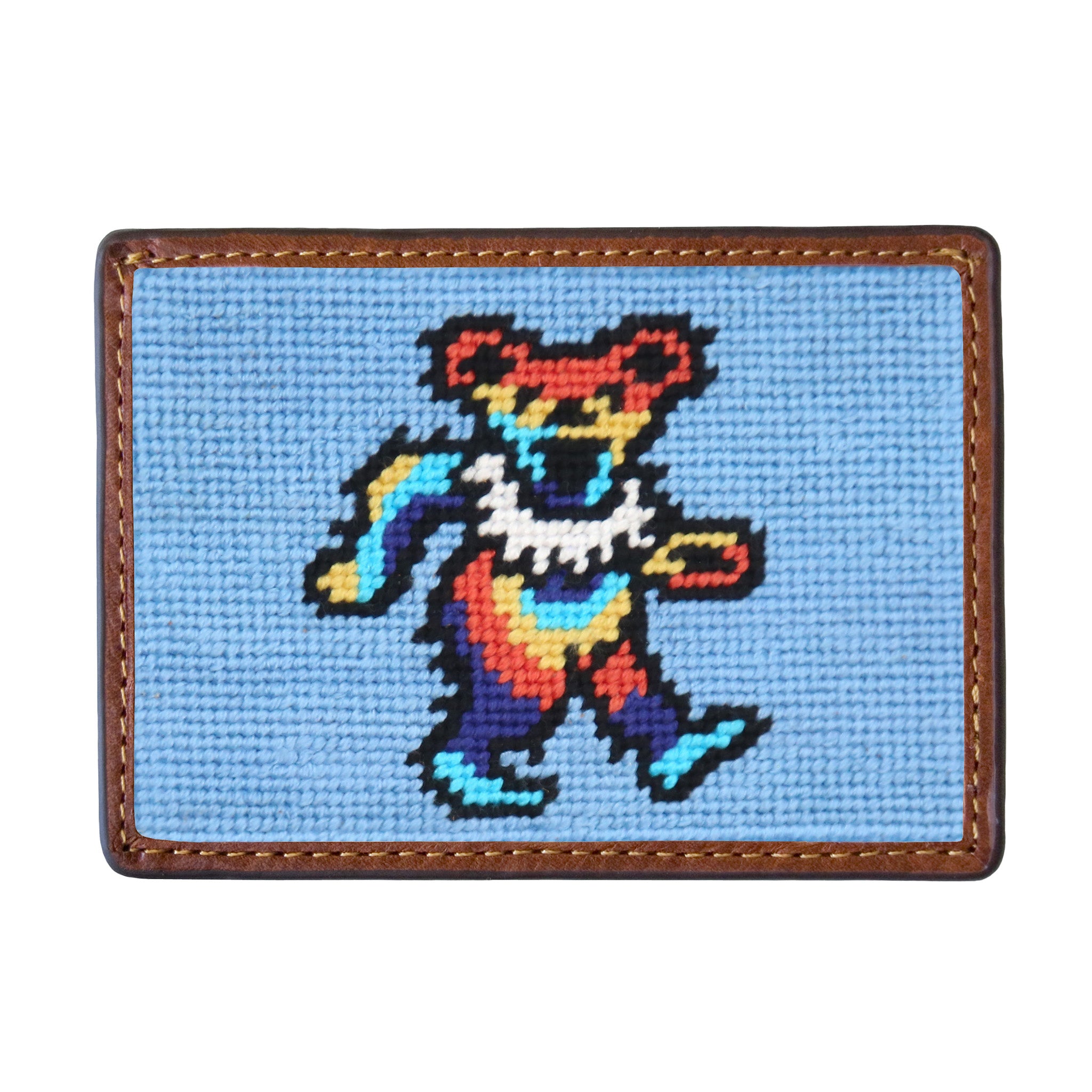 Grateful deals Dead Tie-Dye Bear Cross-stitch, Ready To Ship