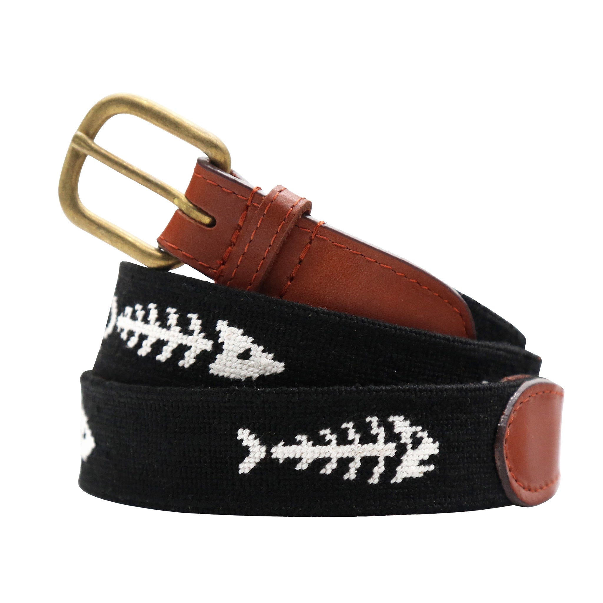 Fishbones Belt (Black)