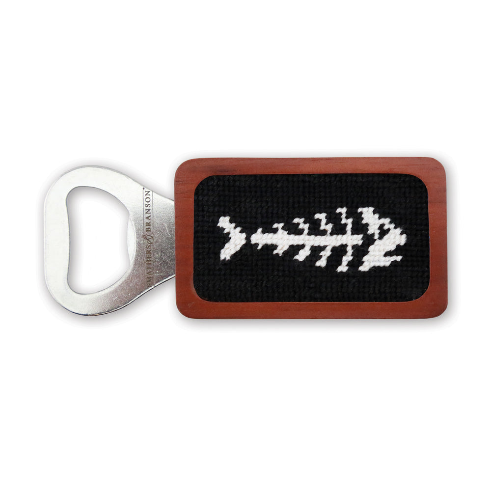 Fishbones Bottle Opener (Black)