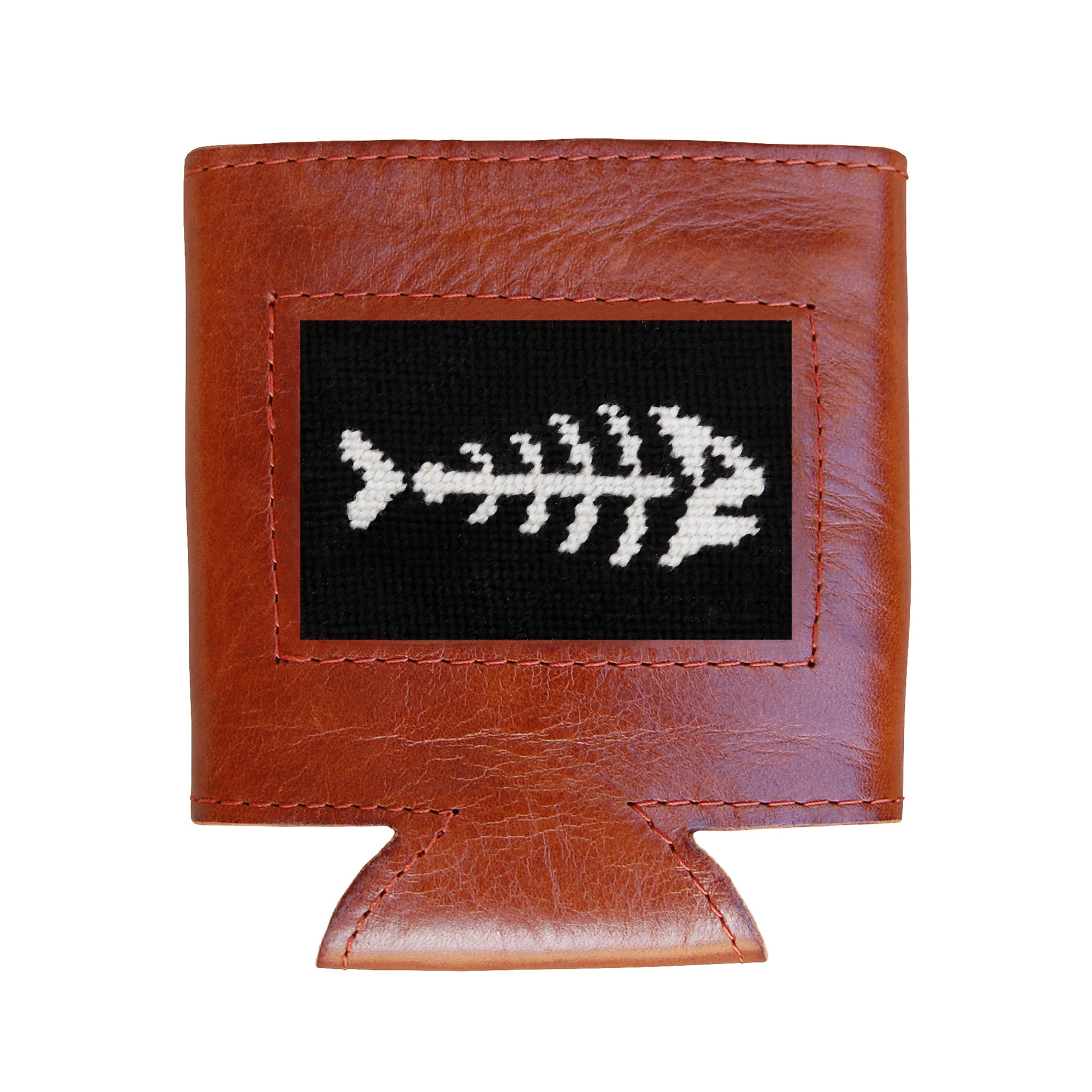 Fishbones Can Cooler (Black)