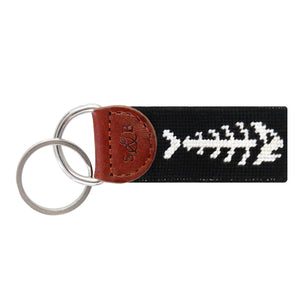 Fishbones Key Fob (Black)