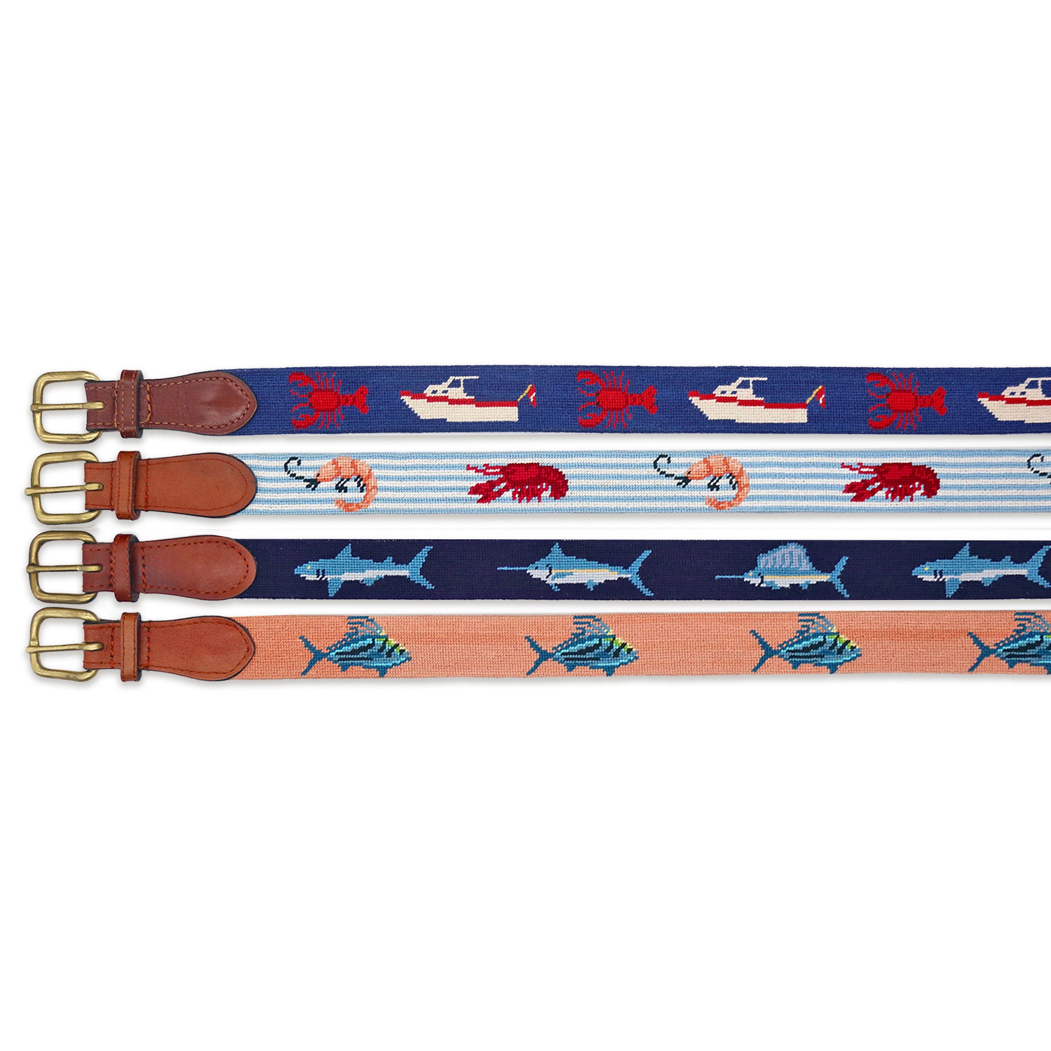 Assorted Fishing Themed Belts (Final Sale)