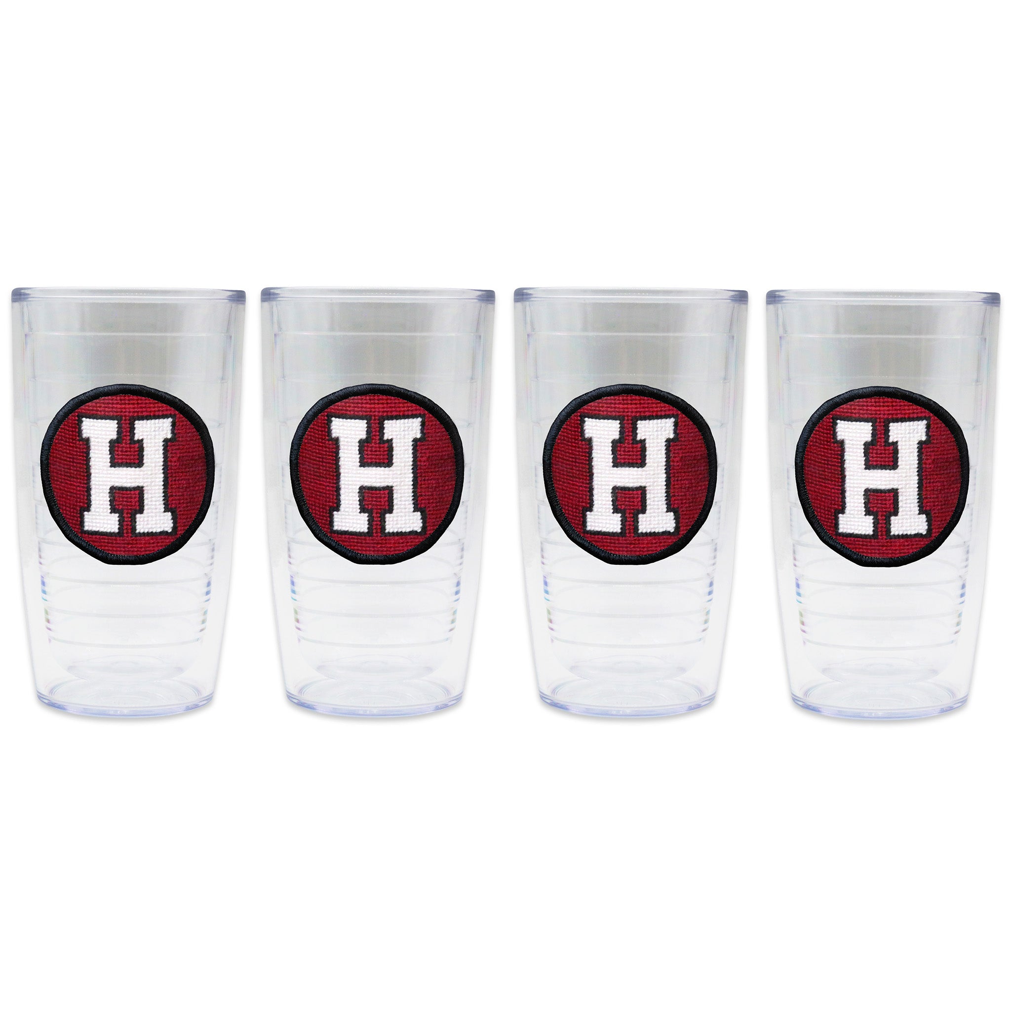 Harvard H Tumbler Set (Garnet)