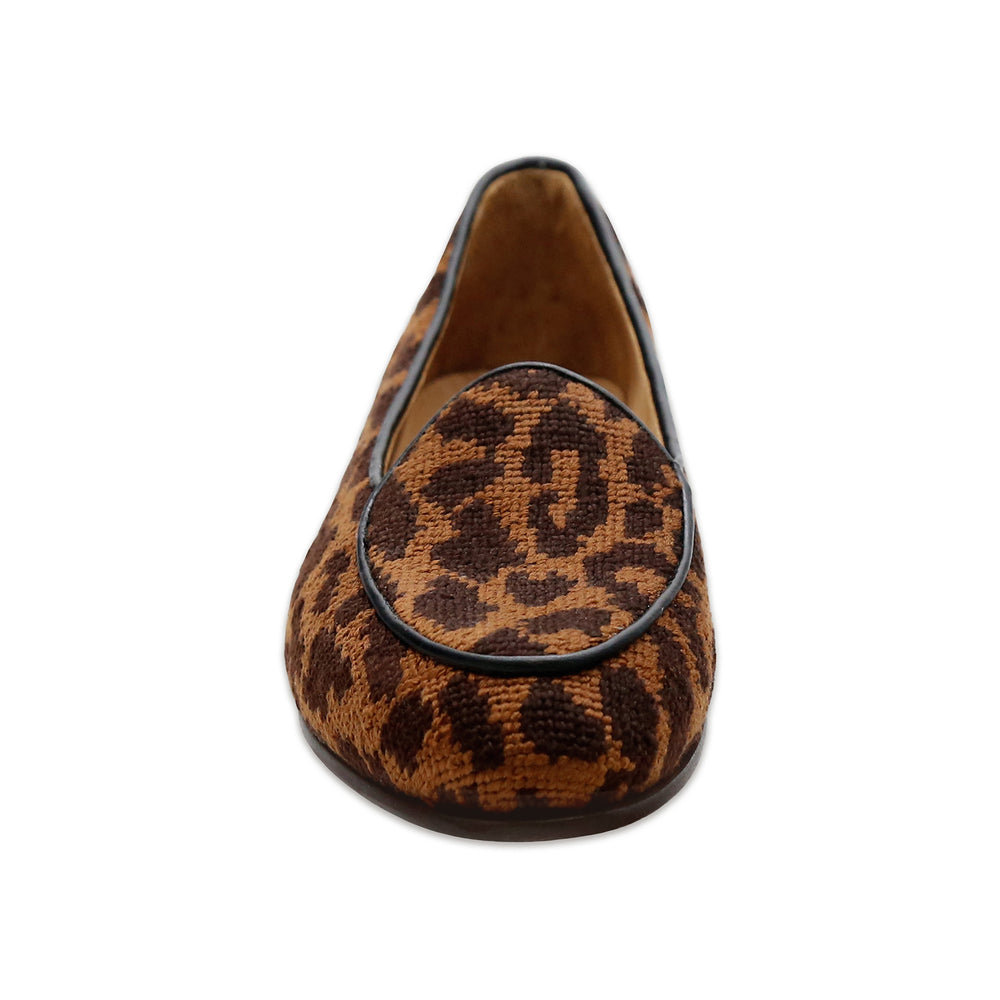 Leopard Women's Belgian Loafers