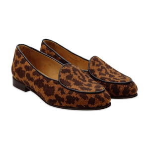 Leopard Women's Belgian Loafers