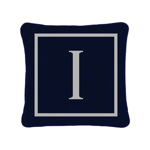 Letter Pillows (Navy) (Final Sale)