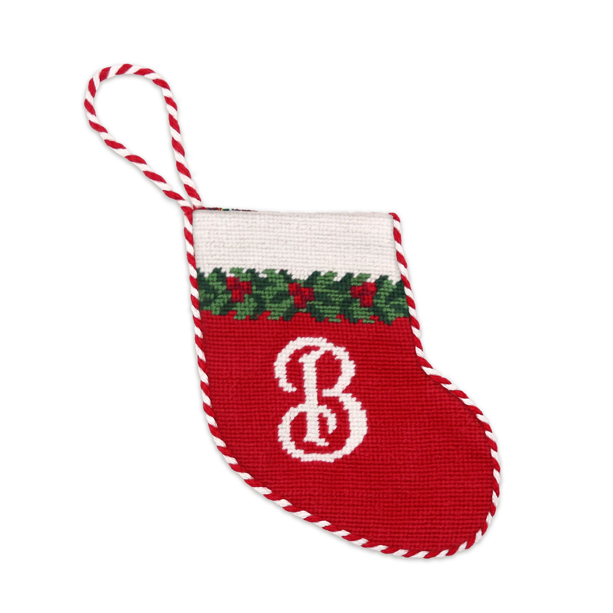 Letter Stocking Ornament