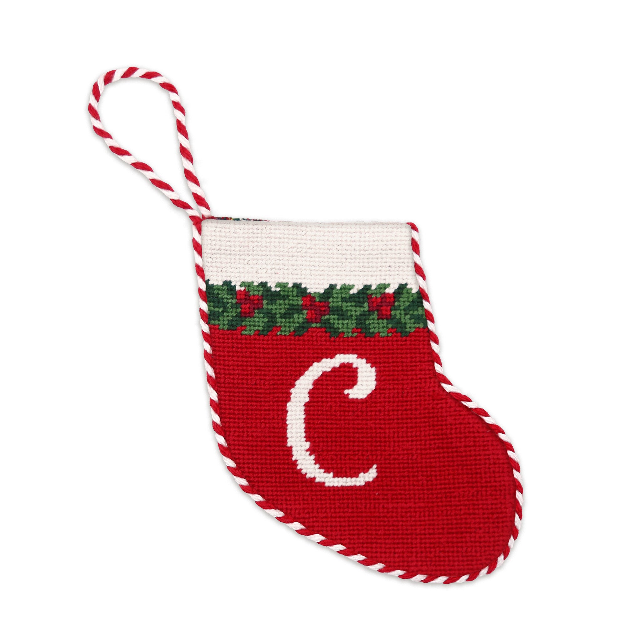 Letter Stocking Ornament