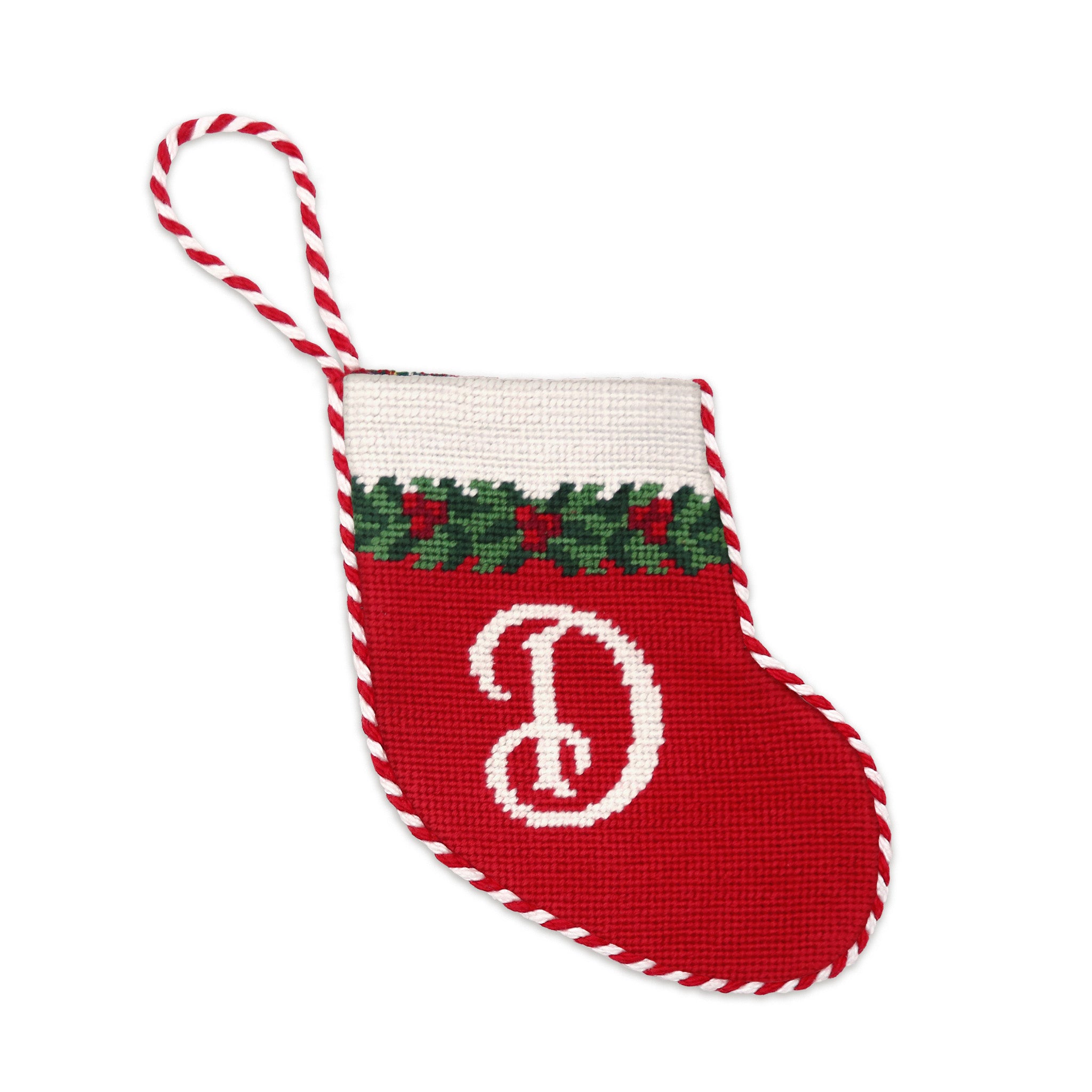 Letter Stocking Ornament