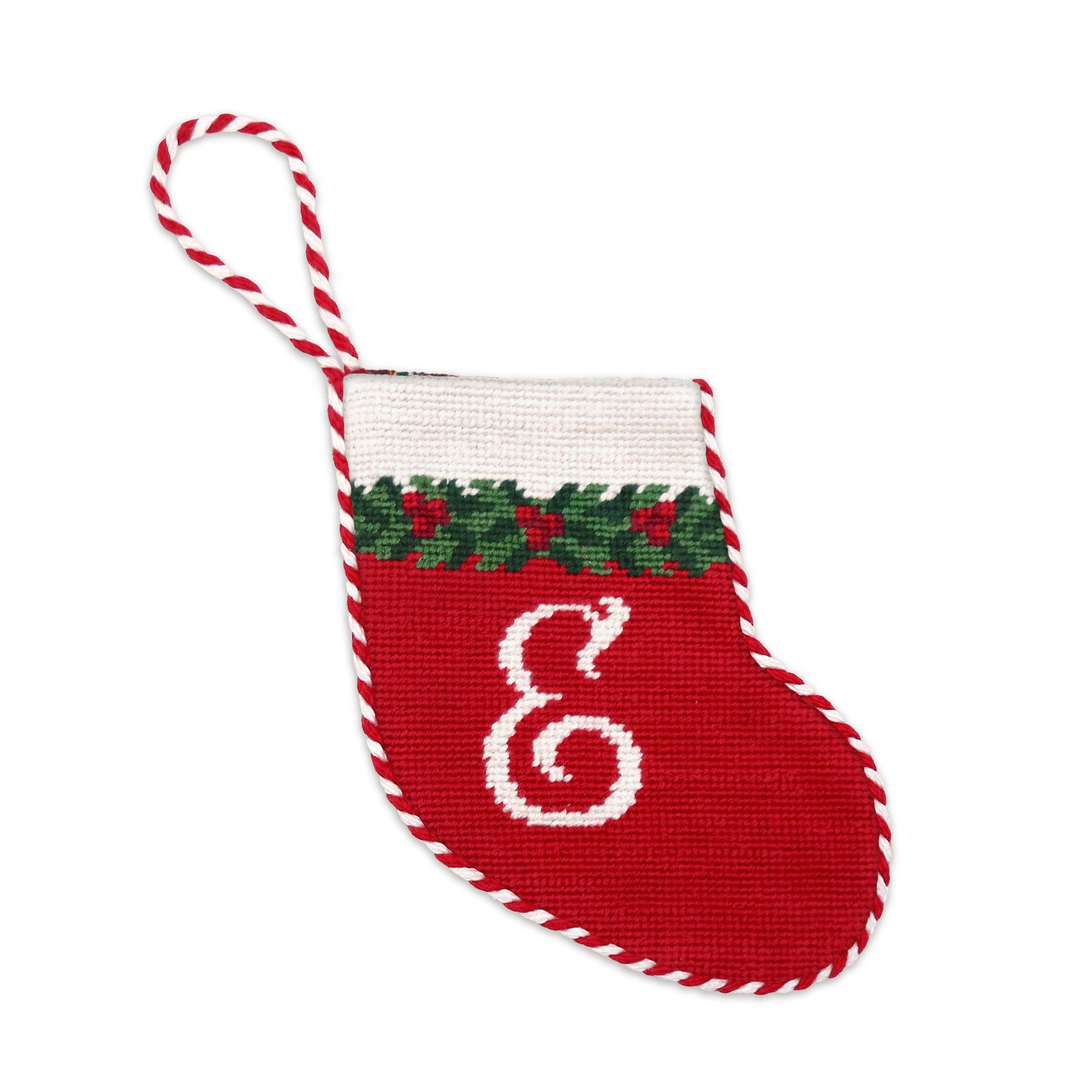 Letter Stocking Ornament