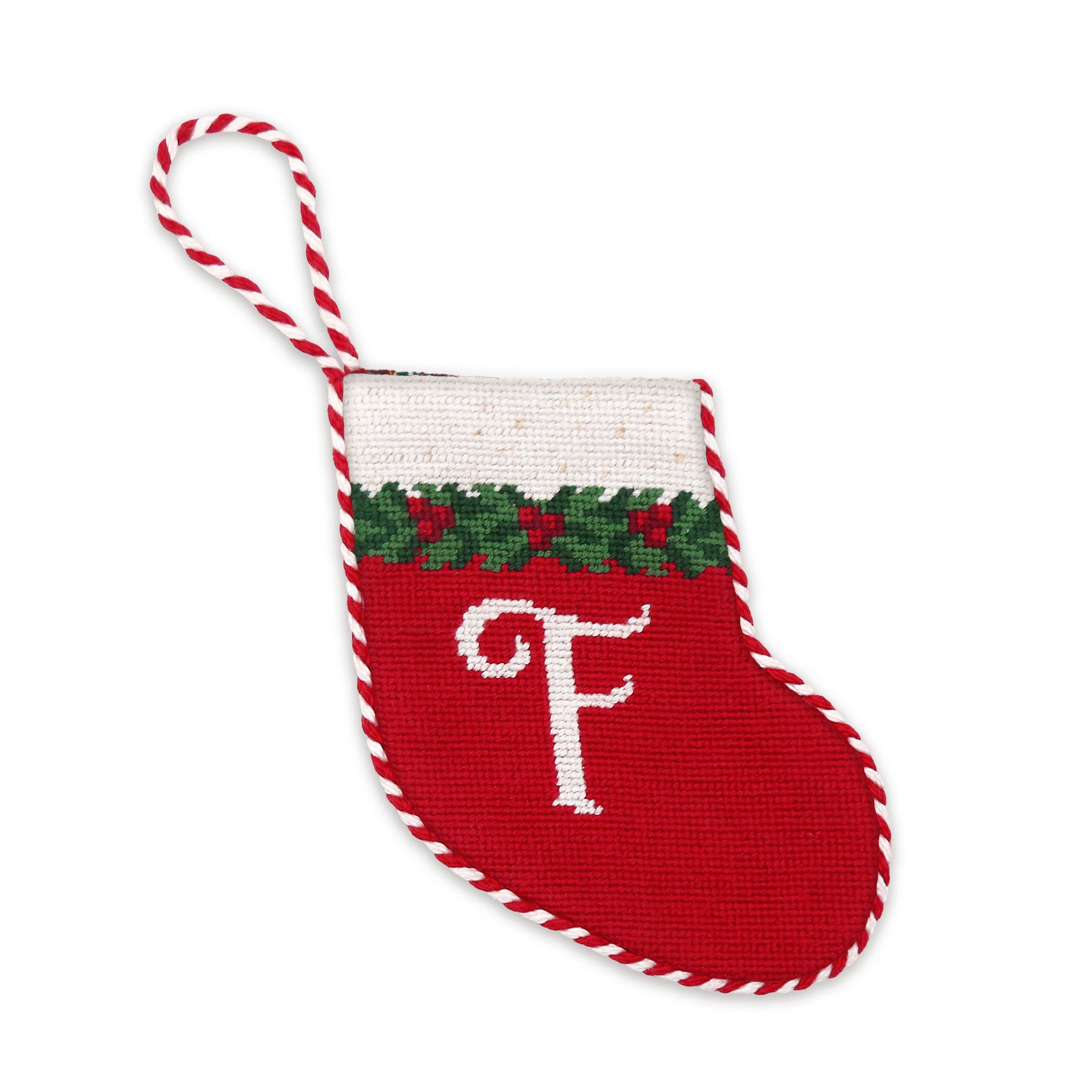 Letter Stocking Ornament