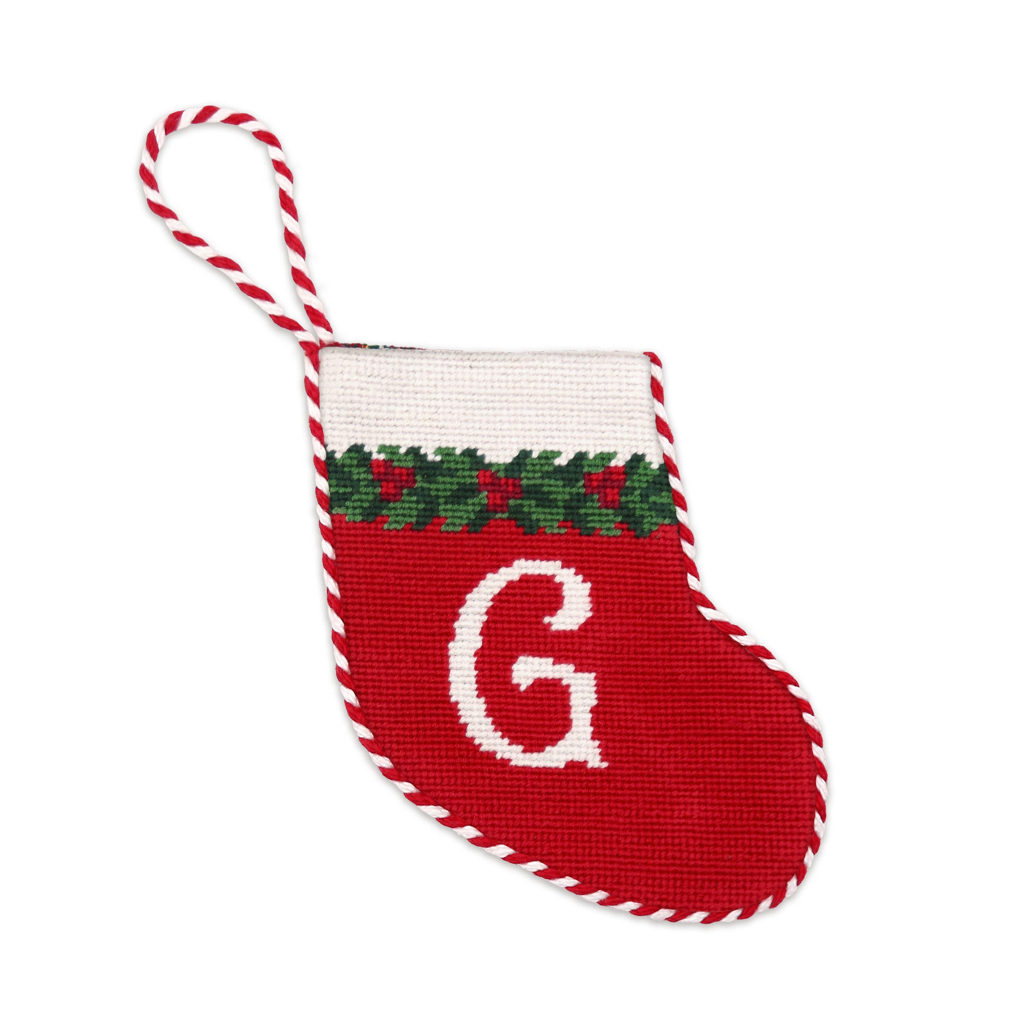 Letter Stocking Ornament