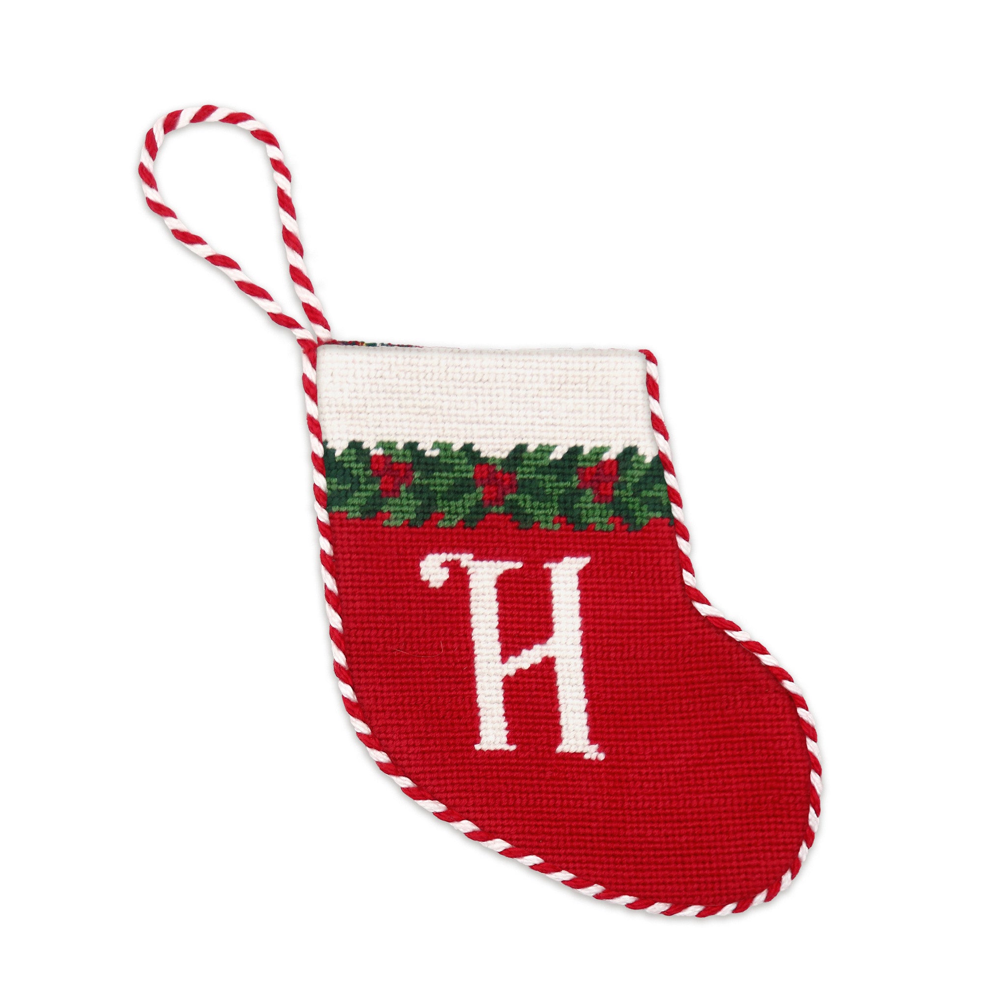 Letter Stocking Ornament