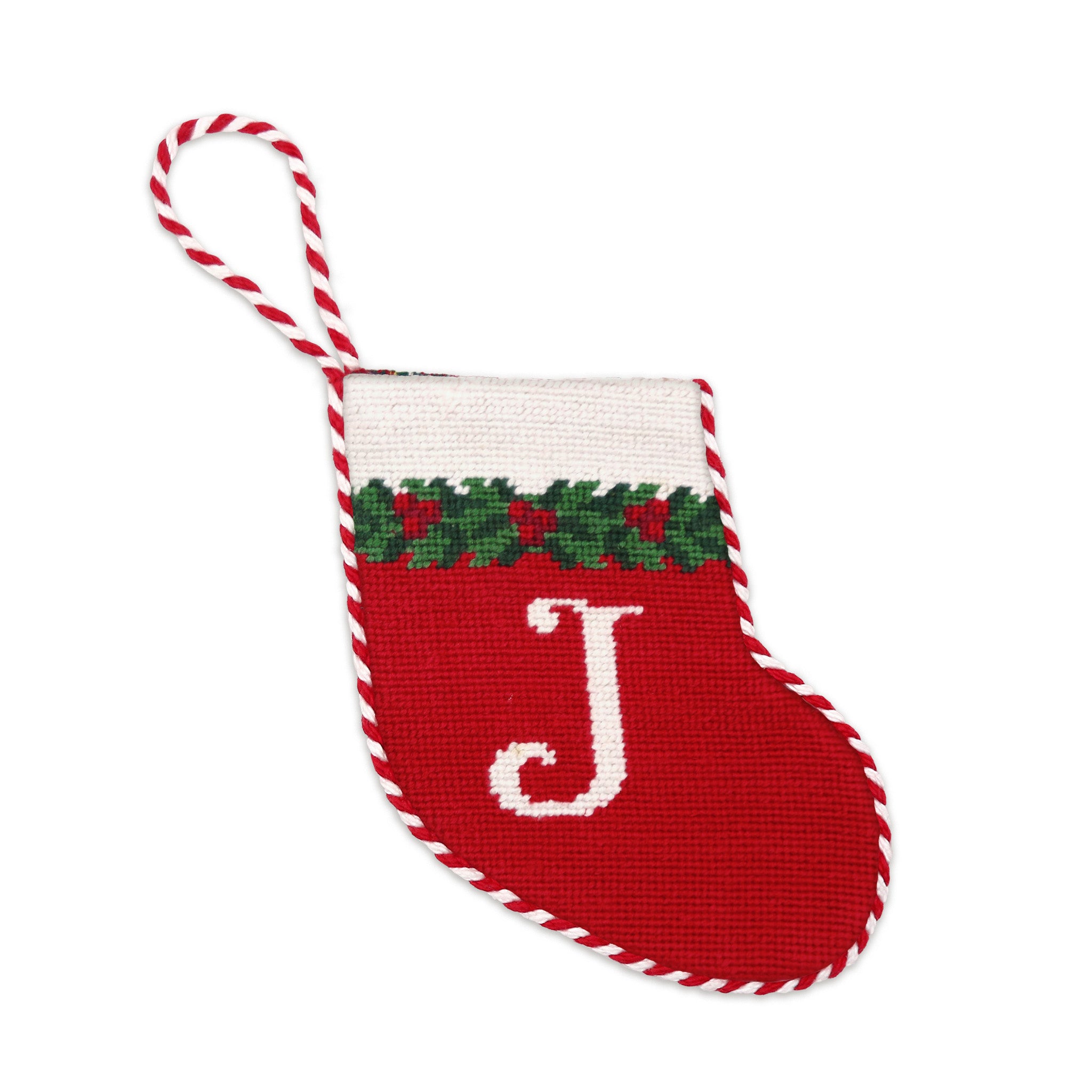 Letter Stocking Ornament