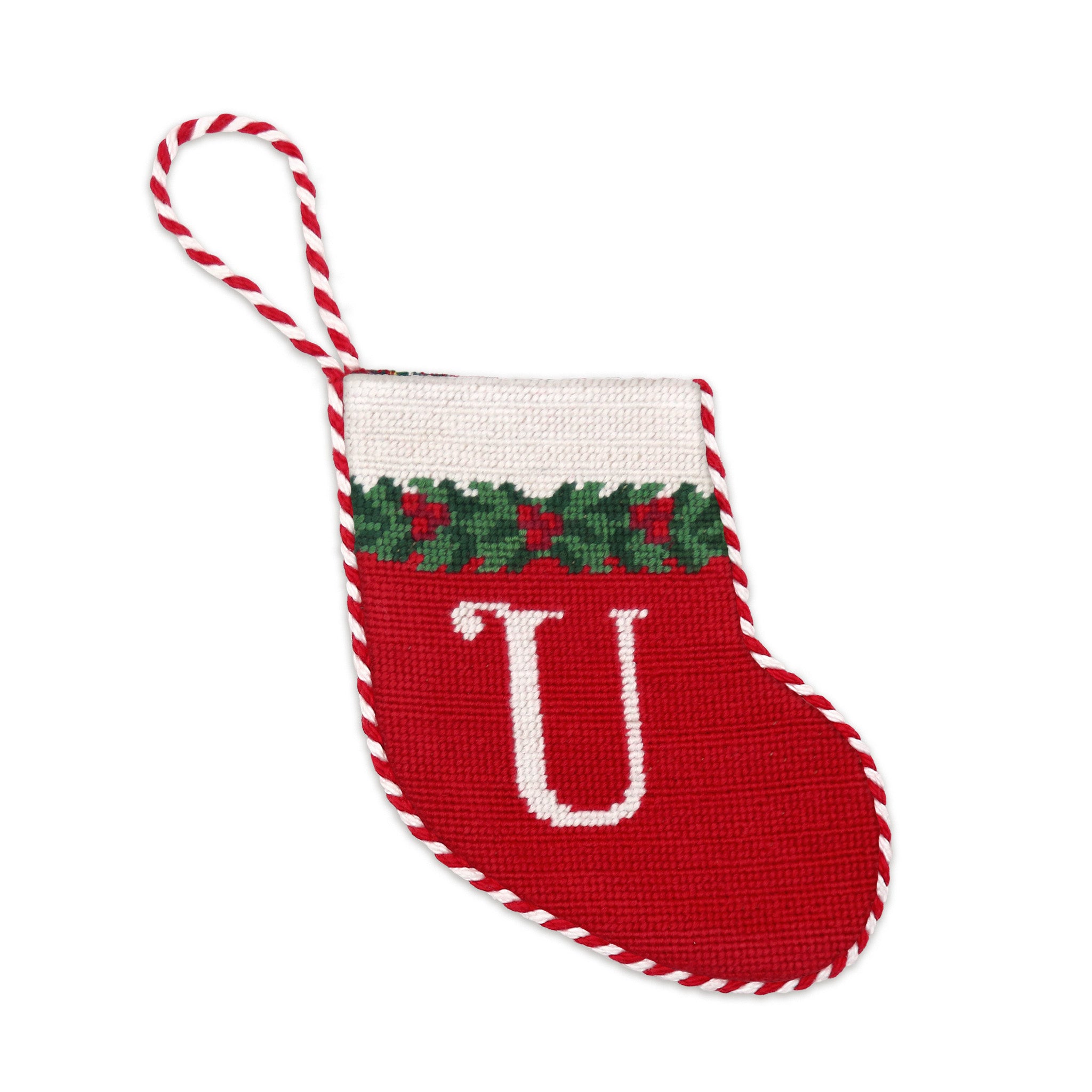 Letter Stocking Ornament