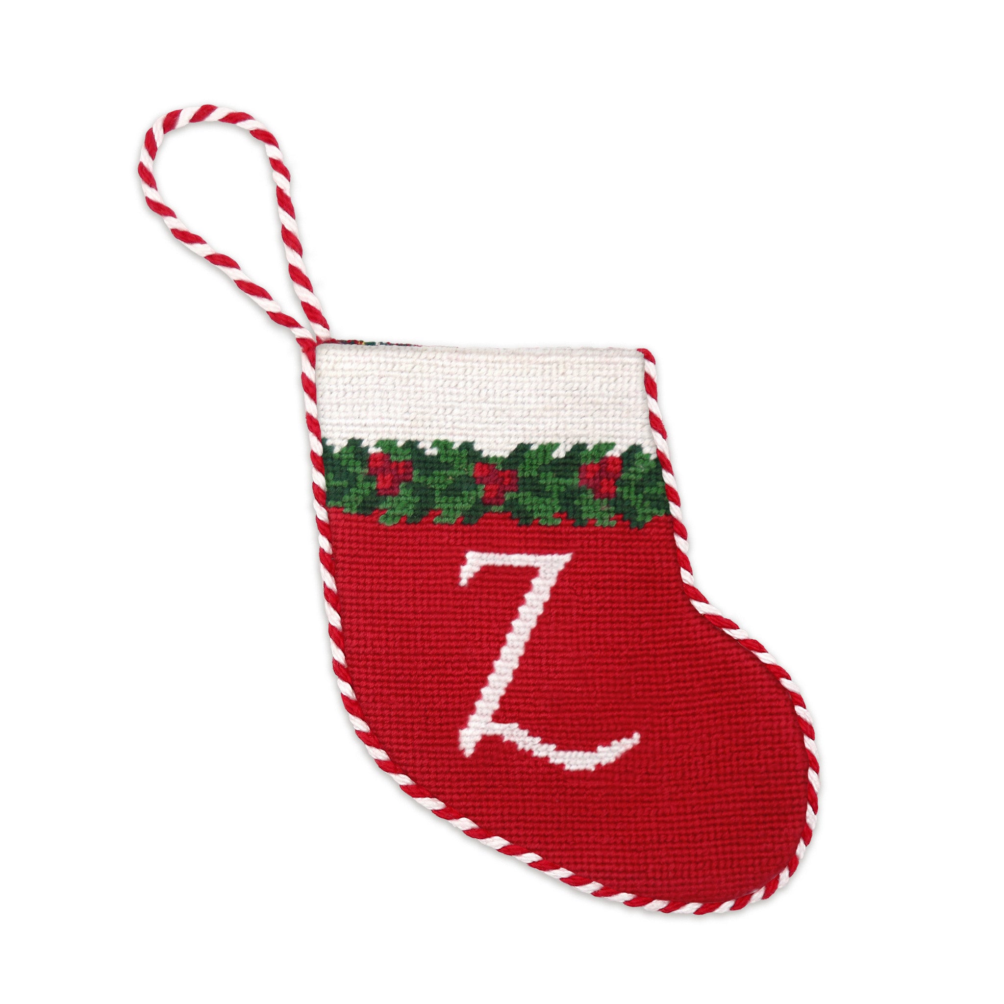 Letter Stocking Ornament