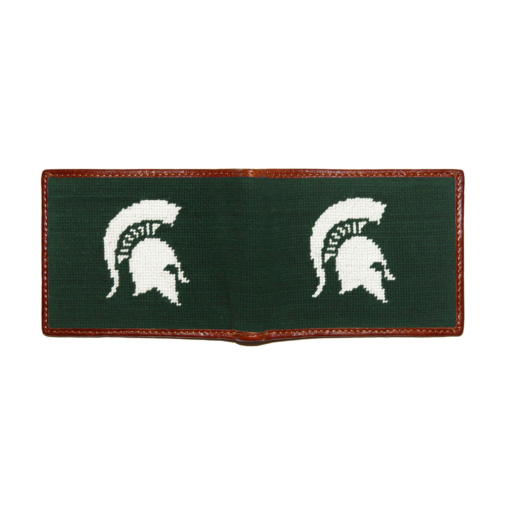 Michigan State Spartan Wallet (Dark Pine)