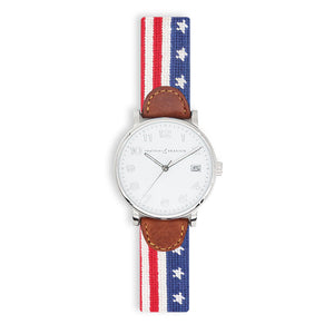 Old Glory Watch (Silver Face) (Final Sale)