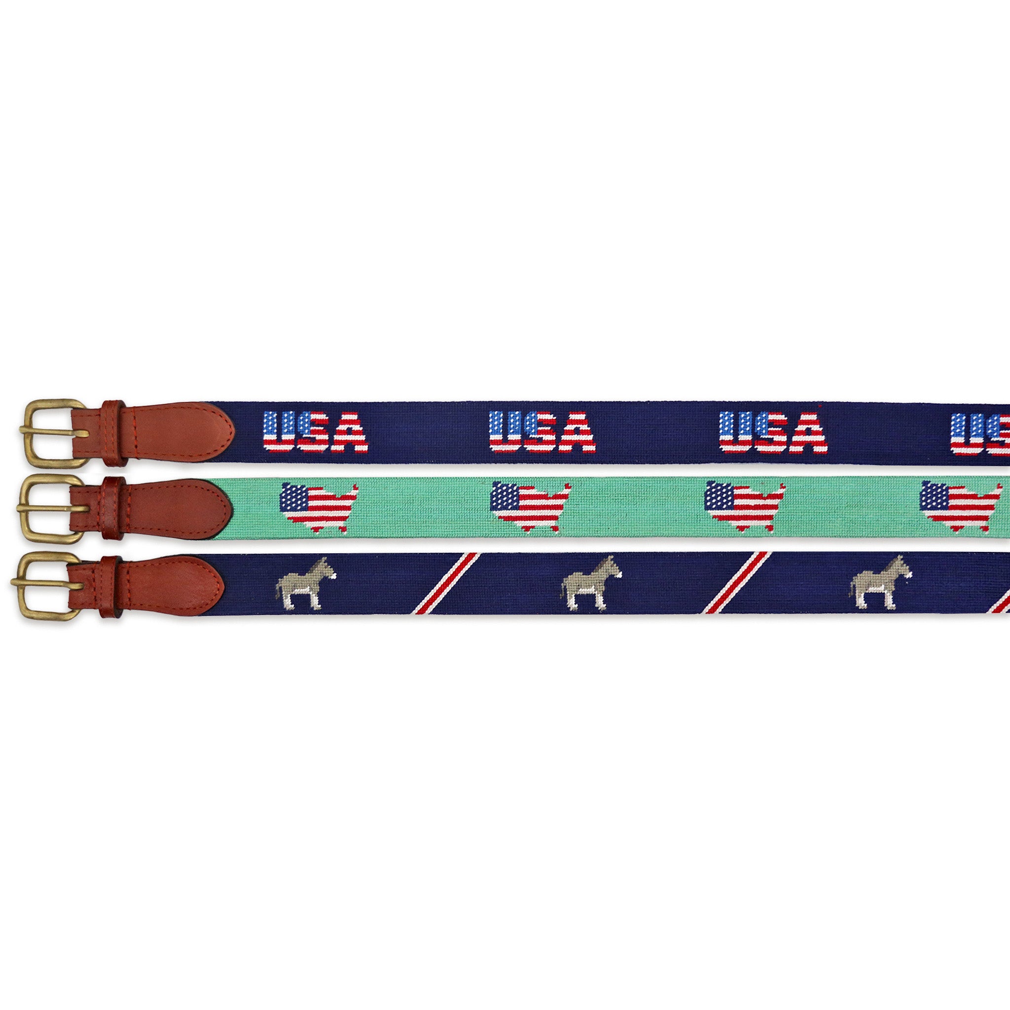 Assorted Patriotic Themed Belts (Final Sale)