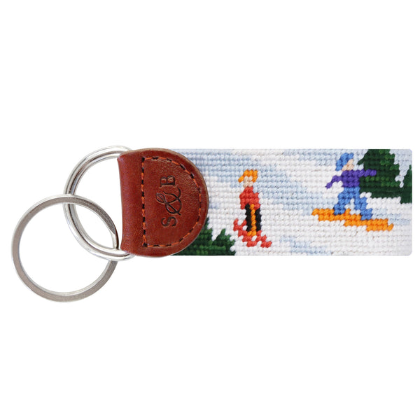 St. Louis Blues Needlepoint Key Fob at Smathers and Branson