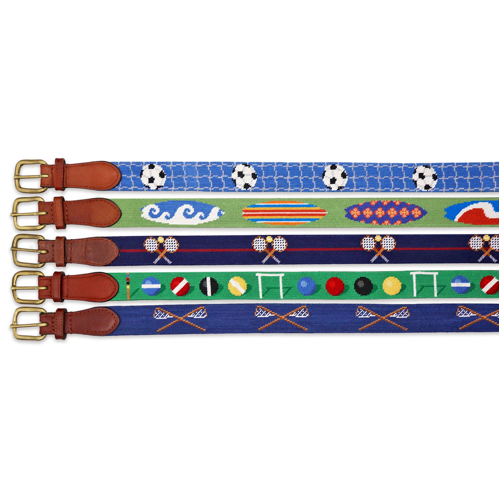 Assorted Sport Themed Belts (Final Sale)