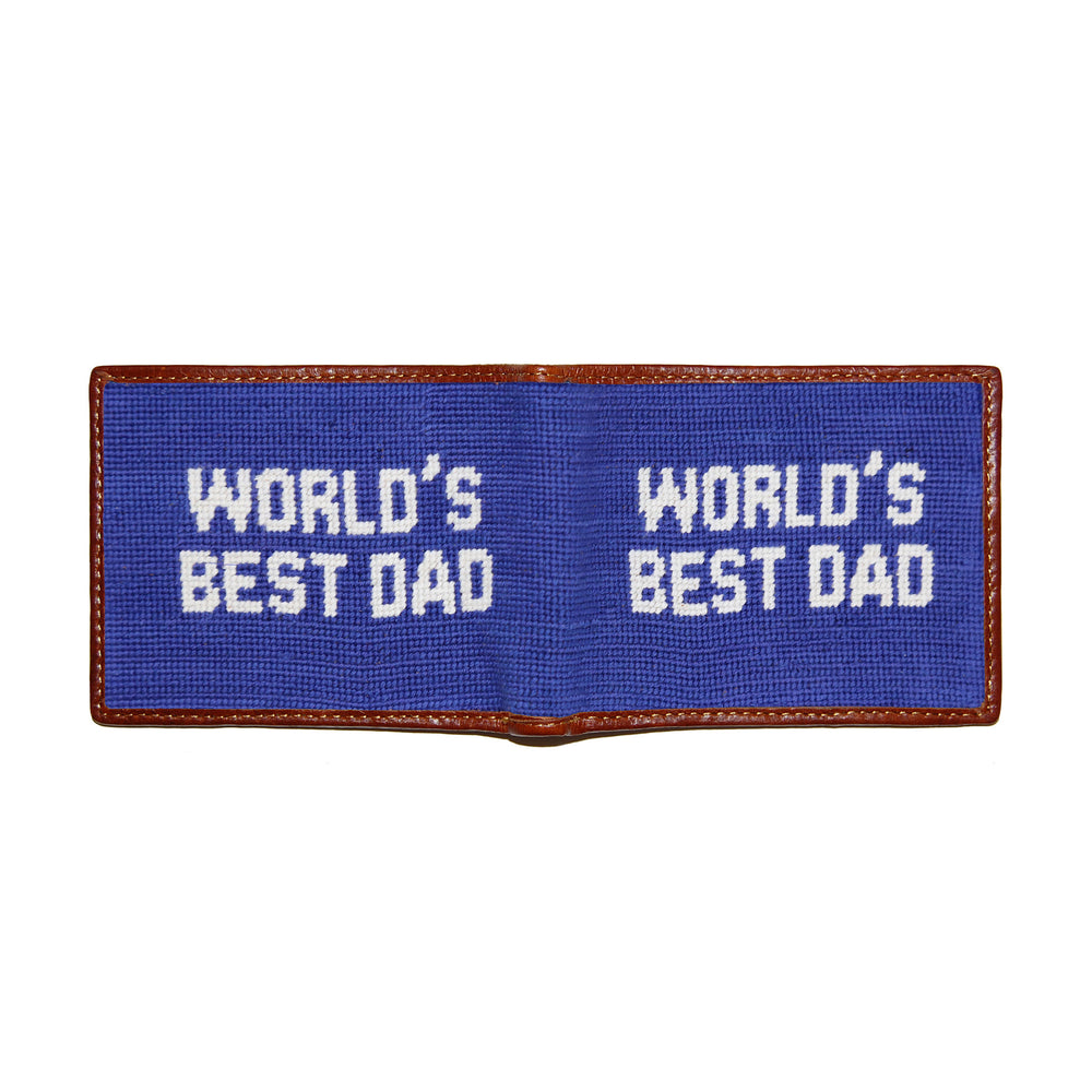 World's Best Dad Wallet (Royal)