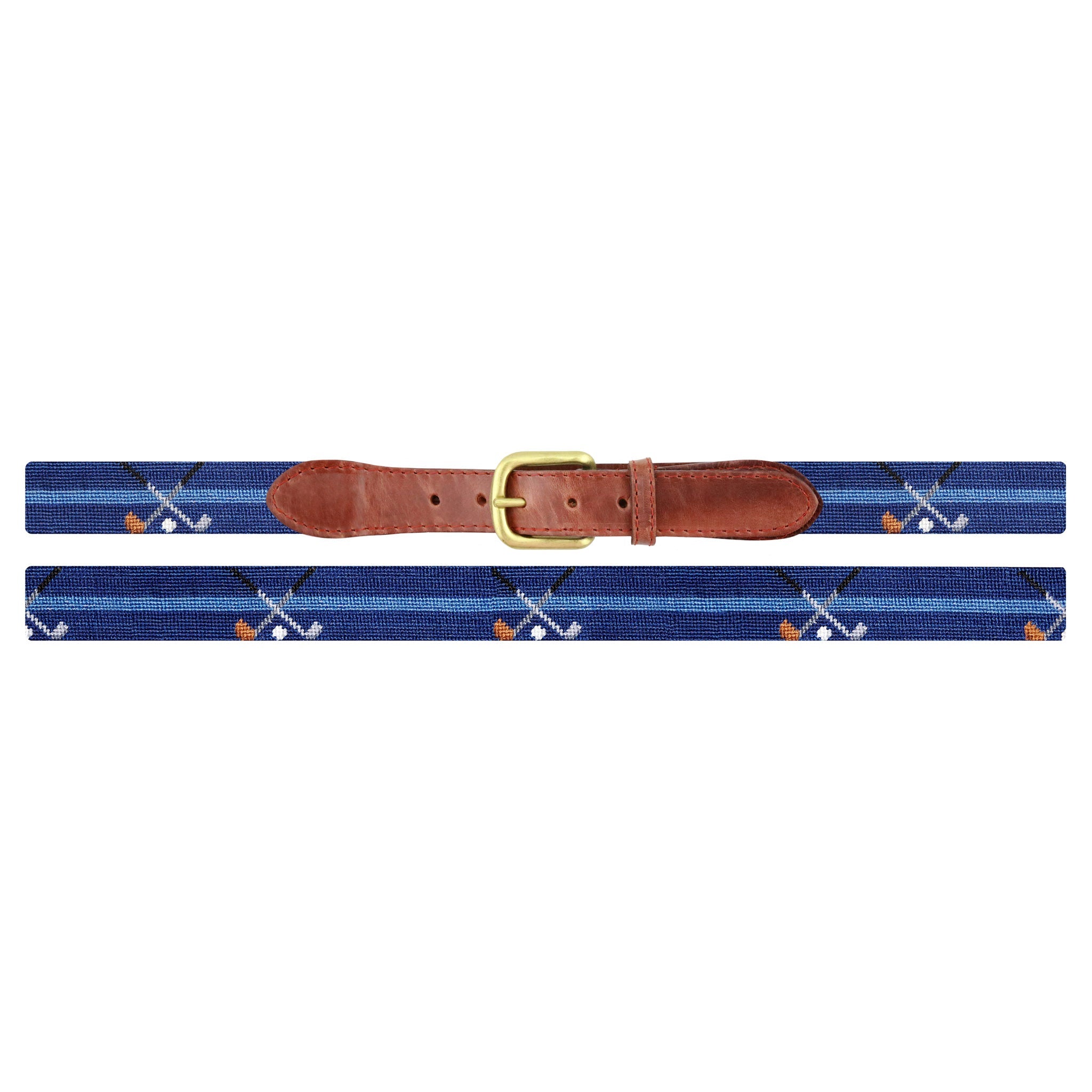 Crossed Clubs Belt (Classic Navy) – Smathers & Branson